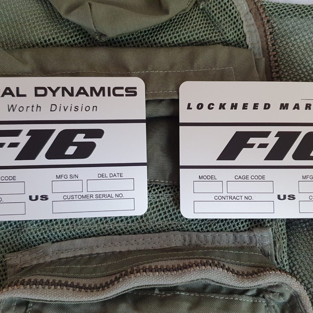 F16 Data Plate JSFsim Innovative Technology for Home Simulation